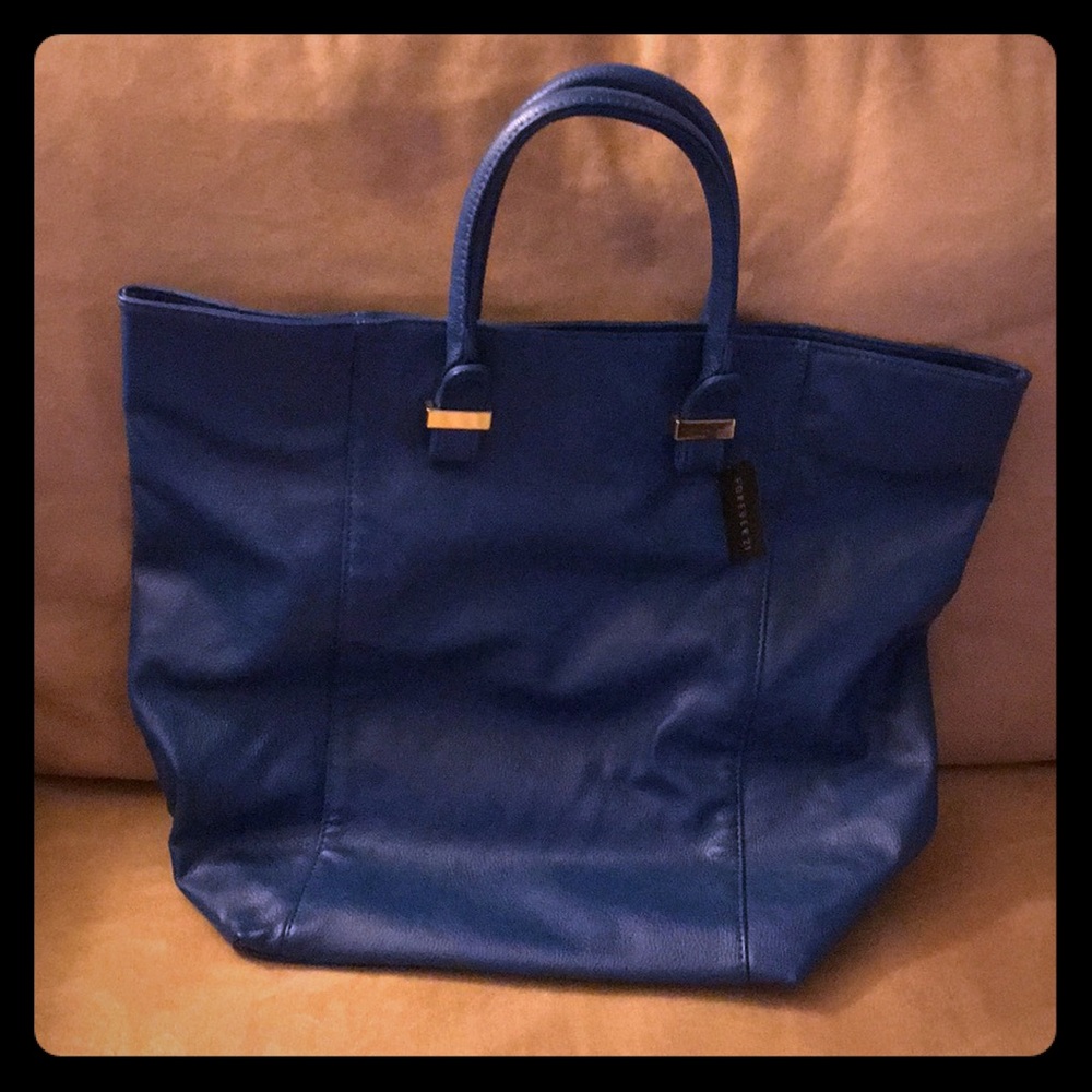 Cute big blue purse